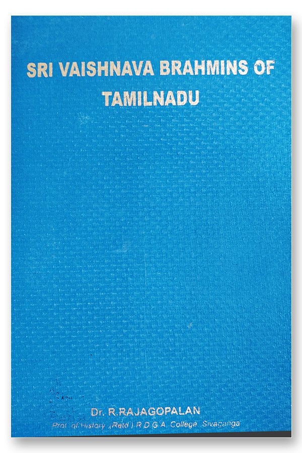sri vaishnava brahmins of tamilnadu svb